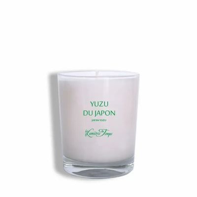 Bougies - Bougie végétale 180 gr yuzu du Japon - LES LUMIERES DU TEMPS
