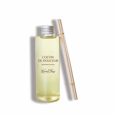 Diffuseurs de parfums - Recharge (avec rotins) pour Diffuseur de Parfum 200 ml Cocon de Douceur - LES LUMIERES DU TEMPS
