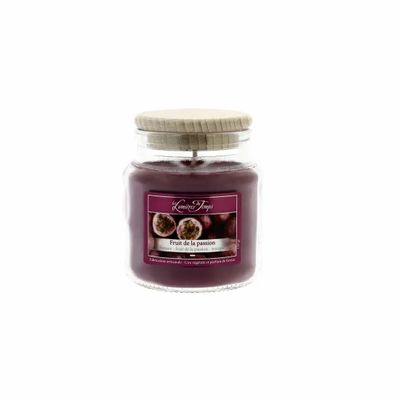 Candles - 145g Passion Fruit Colored Wax Candle - LES LUMIERES DU TEMPS