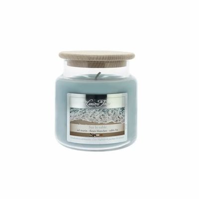 Candles - Colored Wax Candle 430 g On the Sand - LES LUMIERES DU TEMPS