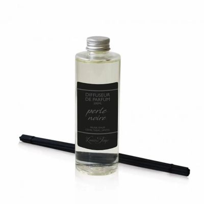 Scent diffusers - Pearl Fragrance Diffuser Refill 200 ml Black - LES LUMIERES DU TEMPS