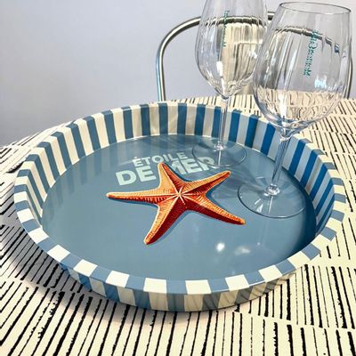 Plateaux - Plateaux métal - Étoile de mer (X6) - LA MAISON JOSÉPHINE