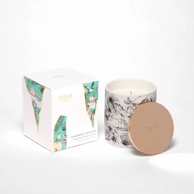 Candles - Island Breeze, Seychelles Candle, 300g - TOLD LONDON LTD