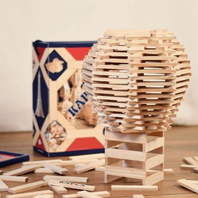 Jeux enfants - Baril 200 planchettes nature - KAPLA