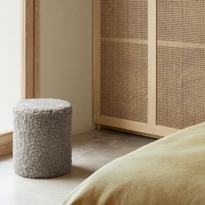 Chaises - POUF EN PELUCHE - BLOMUS