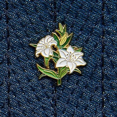 Brooches - Pin Lily - PINPINPIN.IT