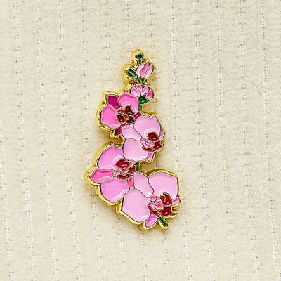 Brooches - Pin Orchid - PINPINPIN.IT