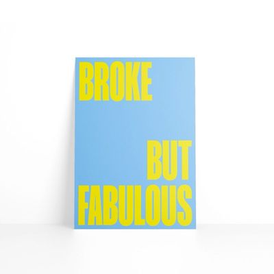 Card shop - Greeting card - Fabulous - PIECE & LOVE