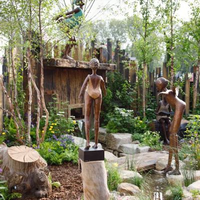Accessoires de déco extérieure - Sculpture de jardin - DAWN CONN SCULPTURE LIMITED