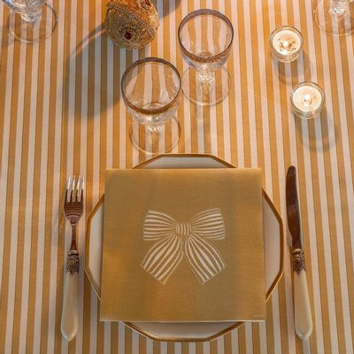 Napkins - GOLDEN KNOT - FRANÇOISE PAVIOT