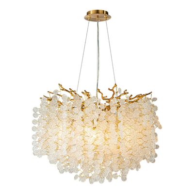 Suspensions - Lustre Raindrop 60 cm - Doré - Fer+Verre - BAROQUE COLLECTION - DUTCH STYLE