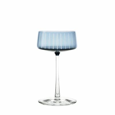 Verres - Vida Linea Verre à champagne coloré Martini Mist - 1 pièce 230 ml - PEKALLA CRISTAL GLASS