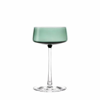 Verres - VidaVerre à champagne coloré Martini Malachit - 6 pièces 230 ml - PEKALLA CRISTAL GLASS