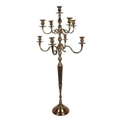 Objets de décoration - Bougeoir 182 cm - Doré - Aluminium - BAROQUE COLLECTION - DUTCH STYLE