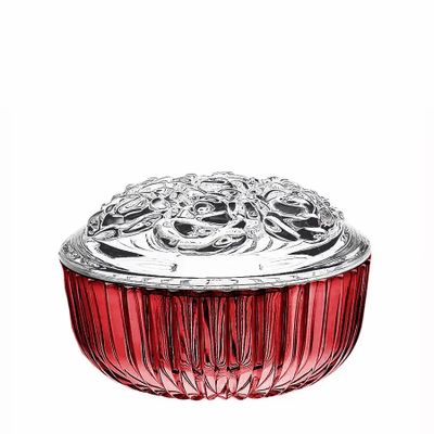 Cristallerie - Boîte en cristal à bijoux ou pour petits objets Rubin - PEKALLA CRISTAL GLASS