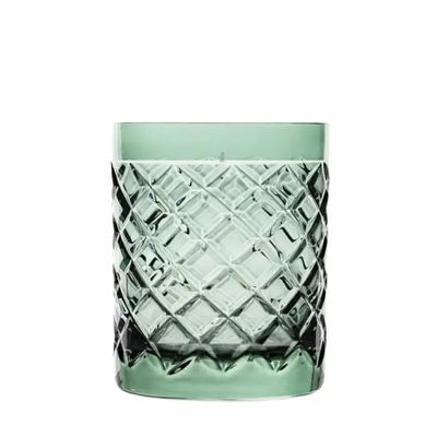 Bougeoirs et photophores - Iris Malachit Bougie parfumée en soja en cristal - PEKALLA CRISTAL GLASS