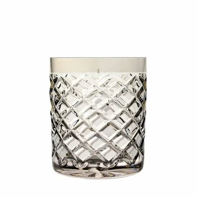 Bougeoirs et photophores - Iris Mokka Bougie parfumée en soja en cristal - PEKALLA CRISTAL GLASS