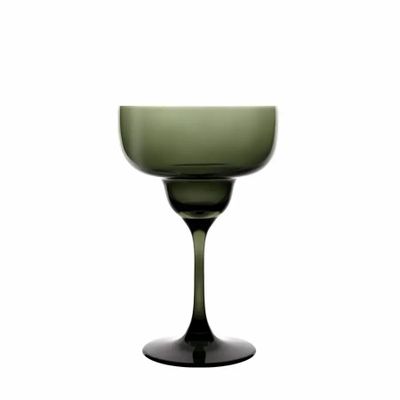 Verres - Vispera Verre à Martini coloré Verde - 1 pièce 340 ml - PEKALLA CRISTAL GLASS