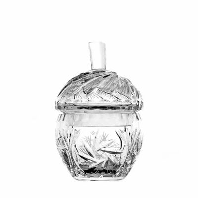 Cristallerie - Molendi Bonbonnière - 14 cm - PEKALLA CRISTAL GLASS