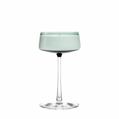 Bougeoirs et photophores - Vida Fresca Bougie parfumée et colorée en soja sur pied - PEKALLA CRISTAL GLASS