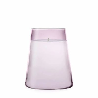 Candlesticks and candle holders - Vida Verbe Scented and colored soy candle - PEKALLA CRISTAL GLASS