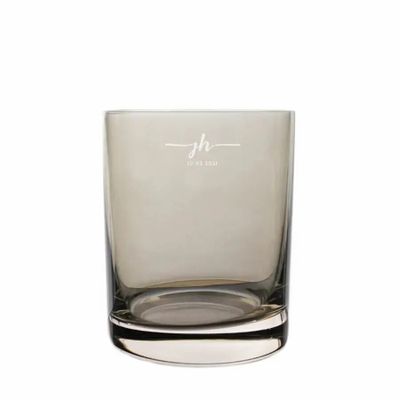 Verres - Kalatina Mokka verres en cristal à eau avec gravure / boissons - 6 pièces 320 ml - PEKALLA CRISTAL GLASS