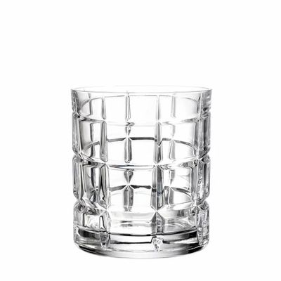 Cristallerie - Vaso II Verres en cristal à whisky - 6 pièces 240 ml - PEKALLA CRISTAL GLASS