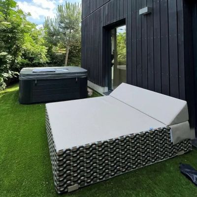 Piscines - Eva/ Emilia | Lit de piscine COZIP - GRAND BED | 200 x 180 x h38 cm - COZIP