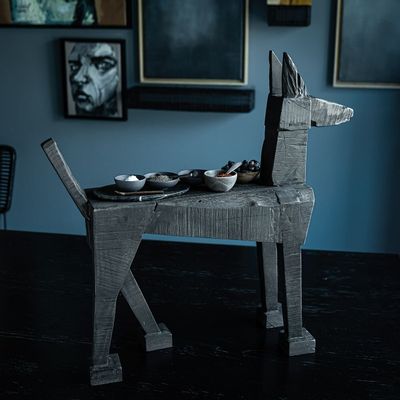 Decorative objects - ROBODOG wooden figure - KLATT OBJECTS