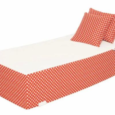 Piscines - ROUGE ÉTOILÉ | Lit de piscine COZIP - UMBRELLA | 200 x 88 x h38 cm - COZIP