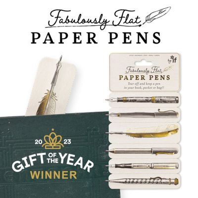 Stationery - FABULOUSLY FLAT PAPER PENS - CATWALK BARCELONA