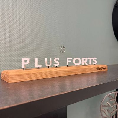 Sculptures, statuettes and miniatures - Digraphe Plus forts - Ensemble - LE DIGRAPHE