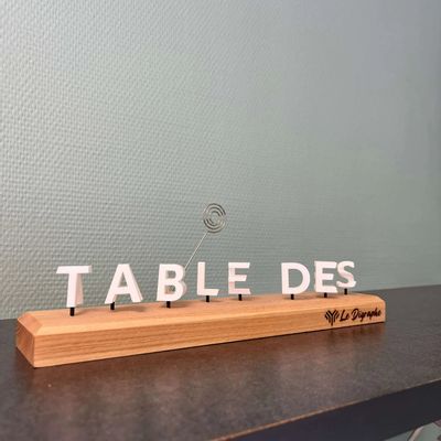 Sculptures, statuettes et miniatures - Digraphe Table des - mariés - LE DIGRAPHE