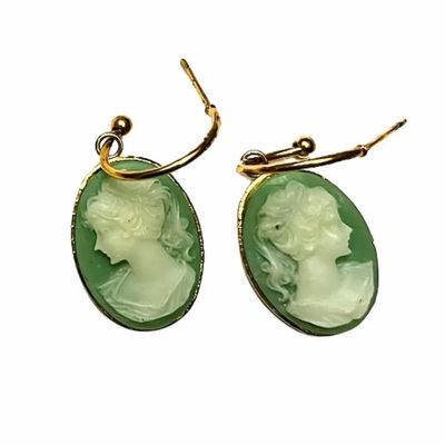 Jewelry - Earrings Lady Green - Pair - FASCINATO