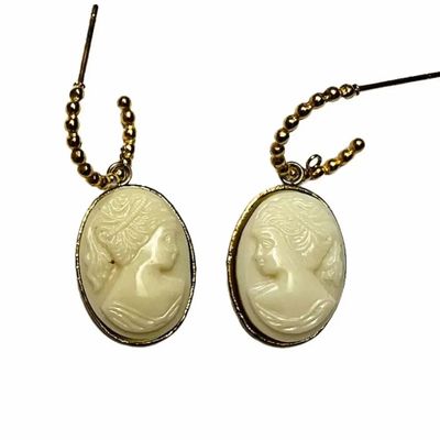 Bijoux - Boucle d'oreilles Lady Ivory - Paire - FASCINATO