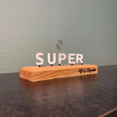 Objets design - Digraphe Super - Papa - LE DIGRAPHE