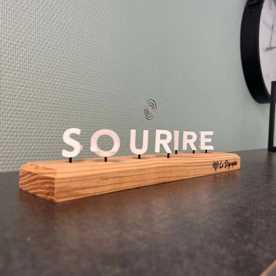 Objets design - Digraphe Sourire - À la vie - LE DIGRAPHE