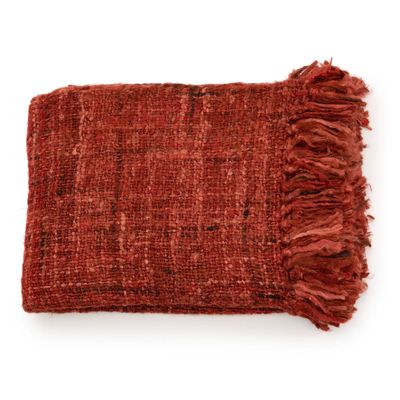 Throw blankets - The s'il vous Plaid - Cherry Red - BAZAR BIZAR LIVING