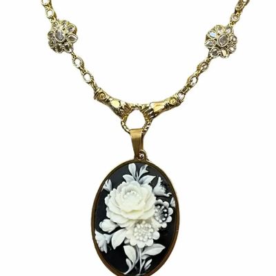 Bijoux - Collier Maxi - Rosa Dark - FASCINATO