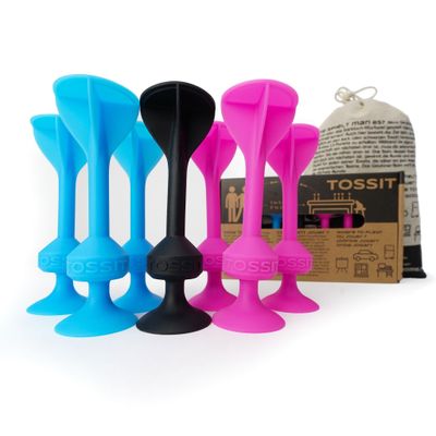 Toys - TOSSIT Suction Dart Game – Pink & Blue – Starter Pack - TOSSIT