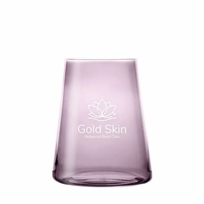 Verres - Vida Verre coloré à cocktails Verbe avec gravure - 1 pièce 380 ml - PEKALLA CRISTAL GLASS