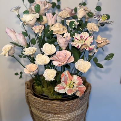 Decorative objects - Porcelain floral arrangement - FLEURIR L AVENIR