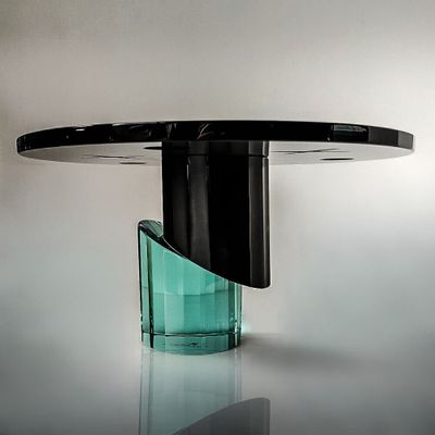 Assiettes de réception - Présentoir à gâteaux et à servir en cristal fait main All' Eden - ARCAICO