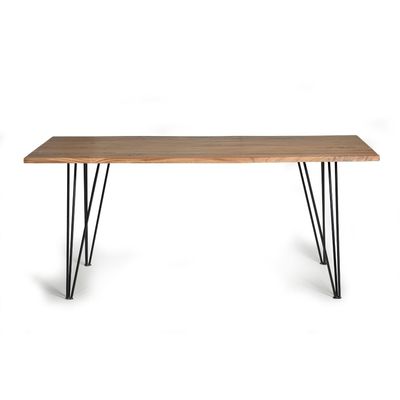 Tables Salle à Manger - Table à manger en bois d'acacia nature 6 places - GINER Y COLOMER