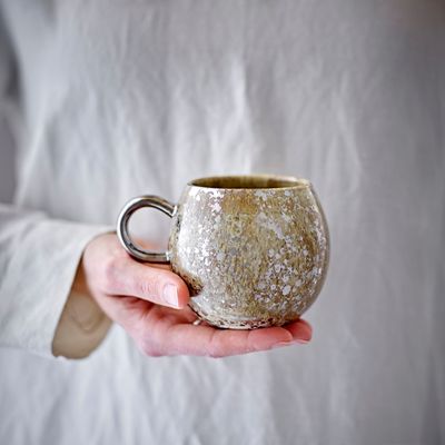 Mugs - Paula Cup, Yellow, Stoneware - BLOOMINGVILLE MULTIBRAND HOUSE