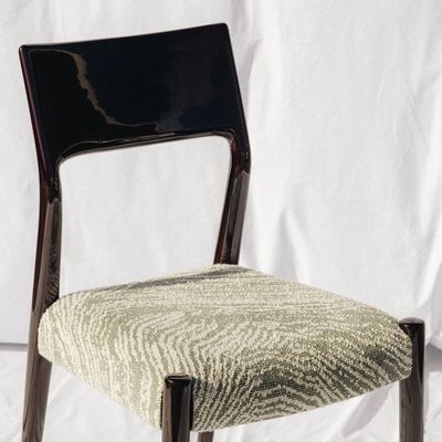 Chaises - Bossa Chaise en Bois d'Acajou COM - DUISTT