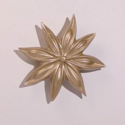 Accessoires de déco extérieure - JANIS (Fleur de badiane) - Ephémère - MONOCHROMIC CERAMIC