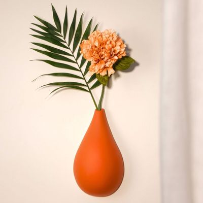 Accessoires de déco extérieure - Goutte de Terre (soliflore pour fleurs séchées) - Ephémères - MONOCHROMIC CERAMIC