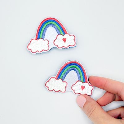 Kids accessories - “Hidden Rainbow” Brooch – For those who move forward in color - PETIT POIRIER