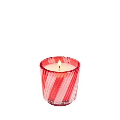 Bougies - Crushed Candy Cane 2.5oz Boxed Pedestal - VOLUSPA